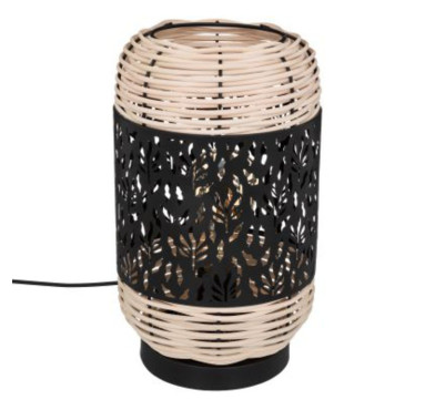 LAMPE DECORATIVE METAL/ROTIN︱Lory