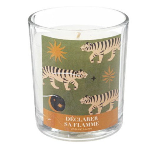 BOUGIE PARFUMEE POT EN VERRE︱Lory