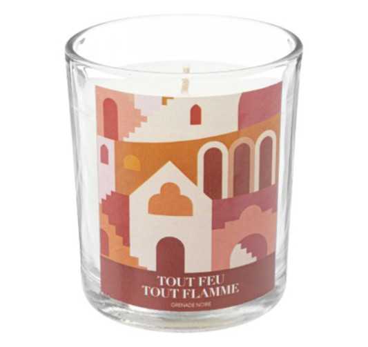 BOUGIE PARFUMEE POT EN VERRE︱Lory