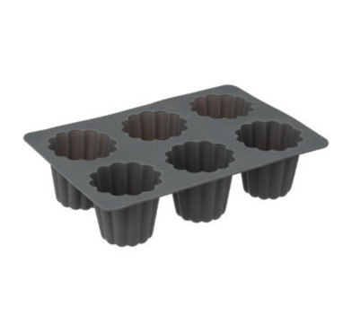 MOULE POUR 6 CANNELES EN︱Lory