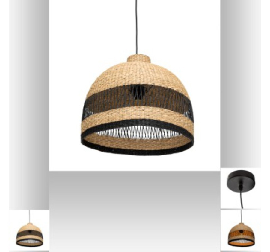 SUSPENSION LUMINAIRE EN OSIER