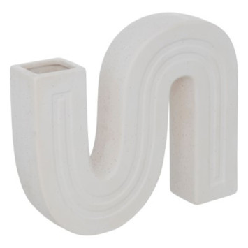 SOLIFLORE EN CERAMIQUE BLANC︱Lory
