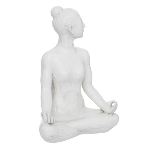 STATUE FEMME GEMMA BLANCHE︱Lory