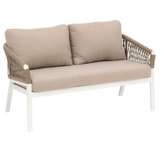 CANAPE ORIENGO 2 PLACES TAUPE︱Lory