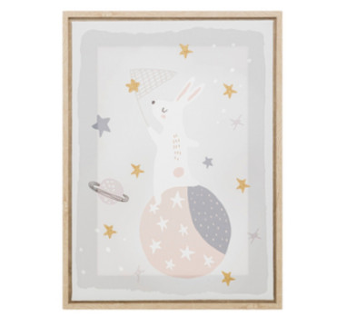 TOILE IMPRIMEE ENFANT 30X40CM︱Lory