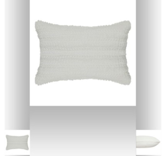 COUSSIN FOURURE IVOIRE 38X58CM︱Lory