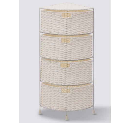 ETAGERE D ANGLE 4 PANIERS︱Lory
