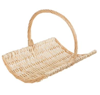 PANIER RANGE BUCHES EN OSIER︱Lory