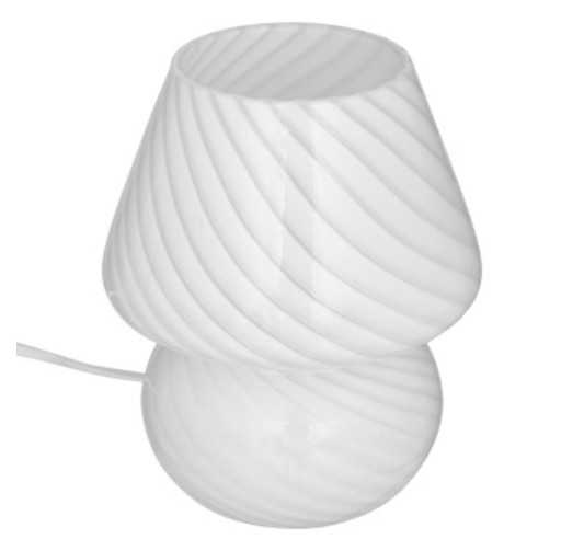 LAMPE CHAMPIGNON EN VERRE︱Lory