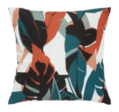 COUSSIN IMPRIME FEUILLAGE︱Lory
