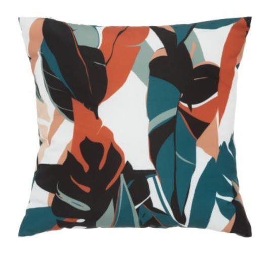COUSSIN IMPRIME FEUILLAGE︱Lory