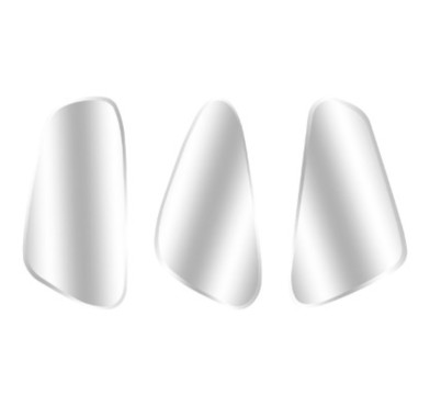 SET DE 3 MIROIRS ORGANIQUES︱Lory