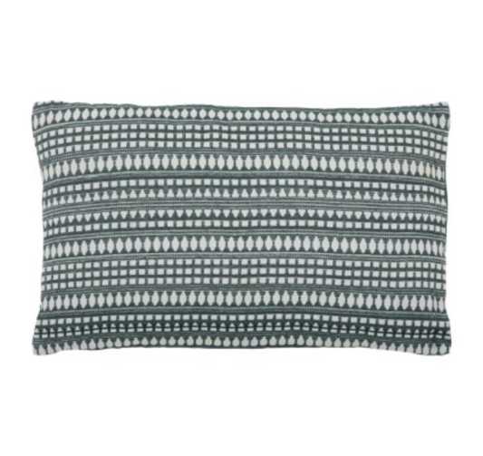 COUSSIN COTELE JACQUARD VERT︱Lory