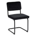 CHAISE SERSI EN VELOURS