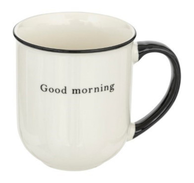 MUG ALIX 38CL NOIR ET BLANC︱Lory
