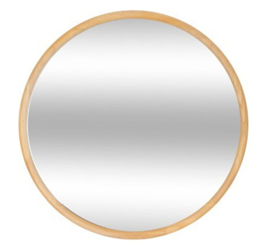 MIROIR ROND EN BOIS KIM