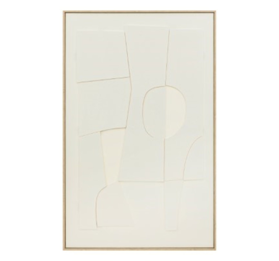 DECO MURALE 3D BLANC
