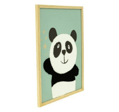 CADRE TOILE IMPRIMEE PANDA︱Lory