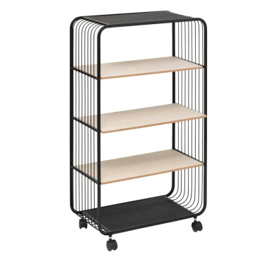 ETAGERE A ROULETTES 4 NIVEAUX︱Lory