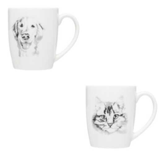 MUG M BLANC 34CL ANIMAUX︱Lory