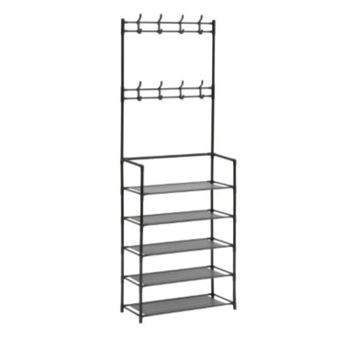 VESTIAIRE 5 ETAGERES EN ACIER︱Lory