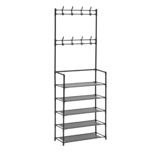 VESTIAIRE 5 ETAGERES EN ACIER︱Lory