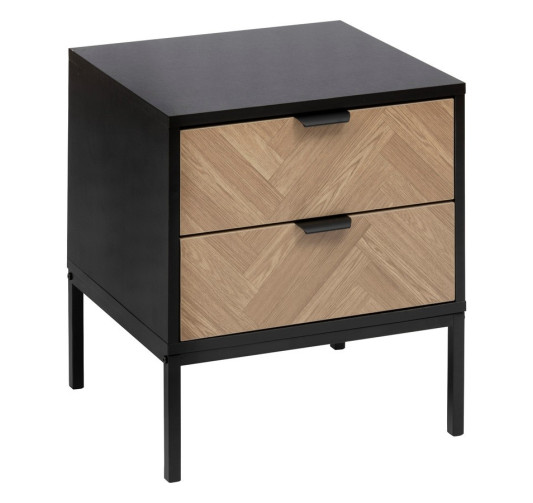 TABLE DE CHEVET CHEVRONS︱Lory