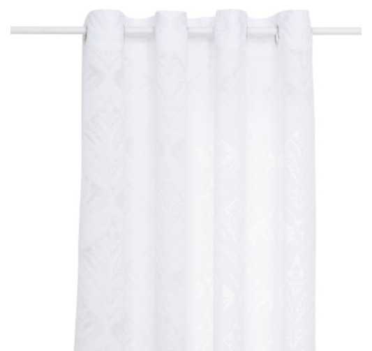 VOILAGE MOTIF WILD BLANC︱Lory