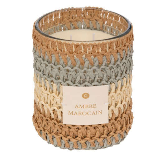 BOUGIE PARFUMEE AMBRE MAROCAIN︱Lory