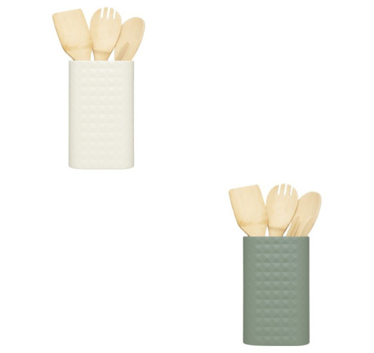 SET DE 4 USTENSILES AVEC POT︱Lory