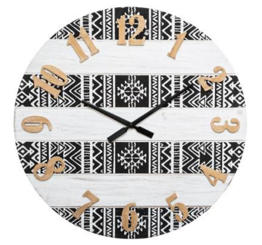 HORLOGE MDF ETHNIQUE D60