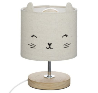 LAMPE DE CHEVET CHAT H.21CM︱Lory