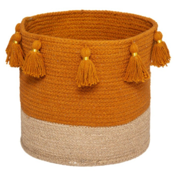 PANIER SOUPLE EN JUTE︱Lory