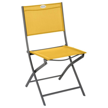 CHAISE PLIANTE MOUTARDE︱Lory