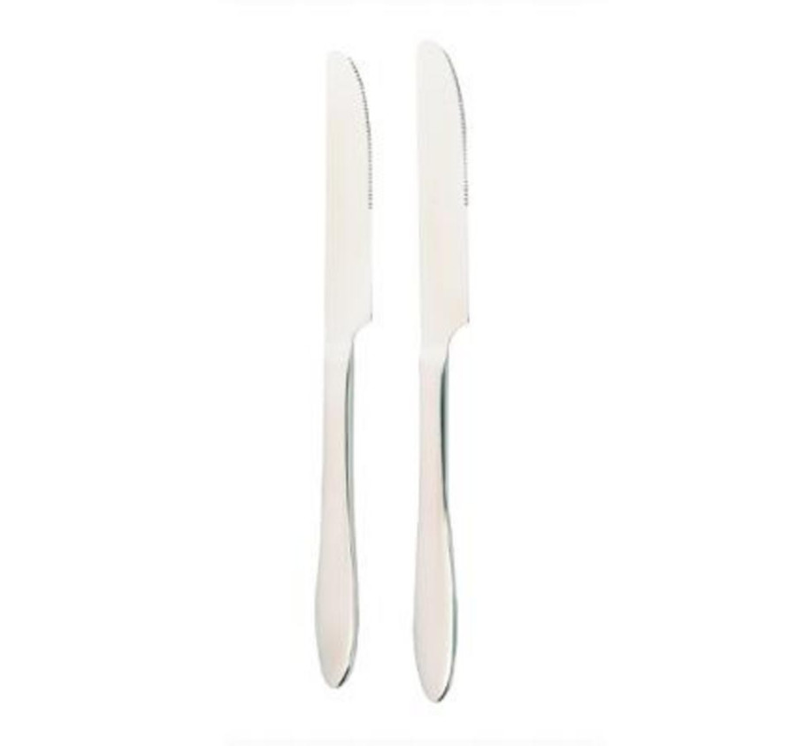 COUTEAUX EN INOX X2 PIECES