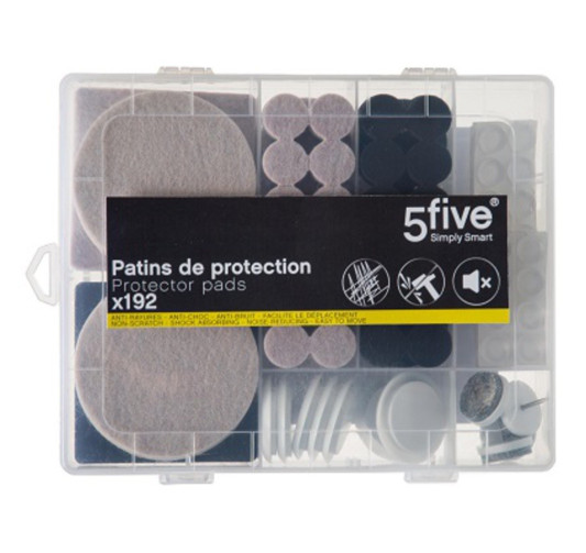 BOITE PATIN 192 PCES NAT+NOIR︱Lory