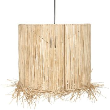 SUSPENSION EN RAFIA NATUREL︱Lory