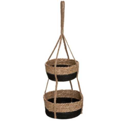 2 POTS SUSPENDUS EN ROSEAU︱Lory