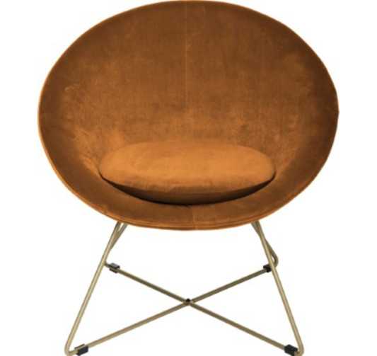 FAUTEUIL EVAN EN VELOURS︱Lory