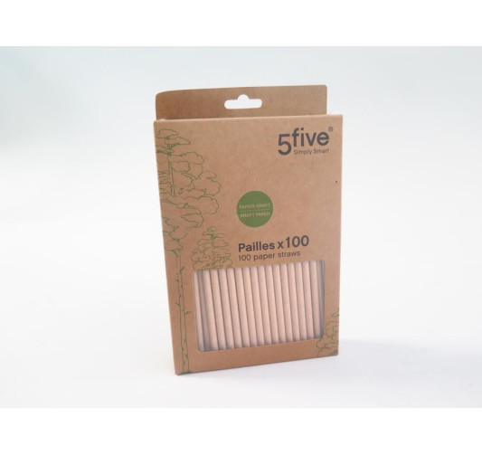 LOT DE 100 PAILLES EN PAPIER︱Lory