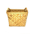PANIER BOIS NATUREL AVEC ANSES