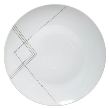 ASSIETTE PLATE EN PORCELAINE︱Lory