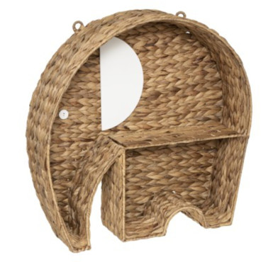 ETAGERE TRESSE EN JACINTHE︱Lory