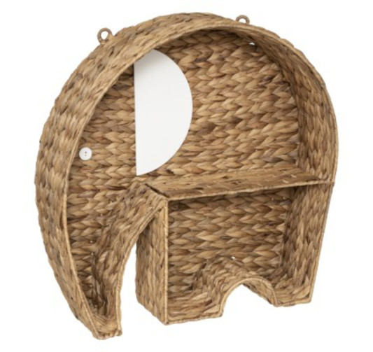 ETAGERE TRESSE EN JACINTHE︱Lory