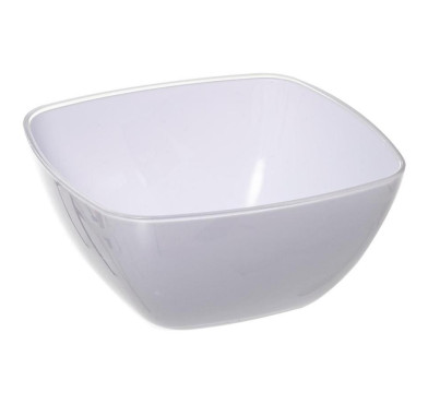 SALADIER SQUARE BLANC 25CM︱Lory