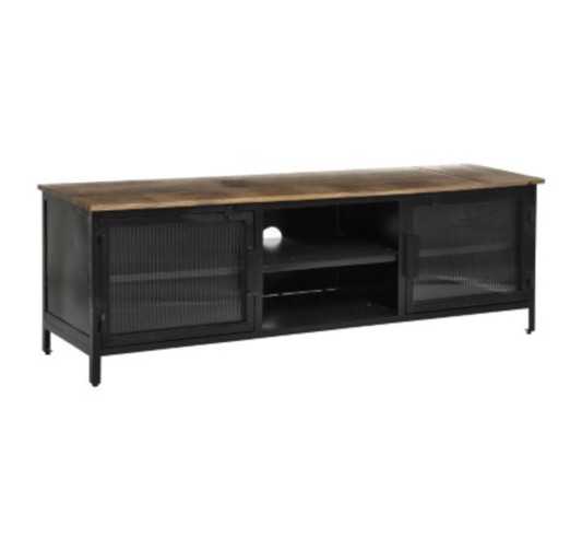 MEUBLE TV 2PORTES VITREES︱Lory
