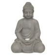 LAMPE SOLAIRE BOUDDHA H.43CM