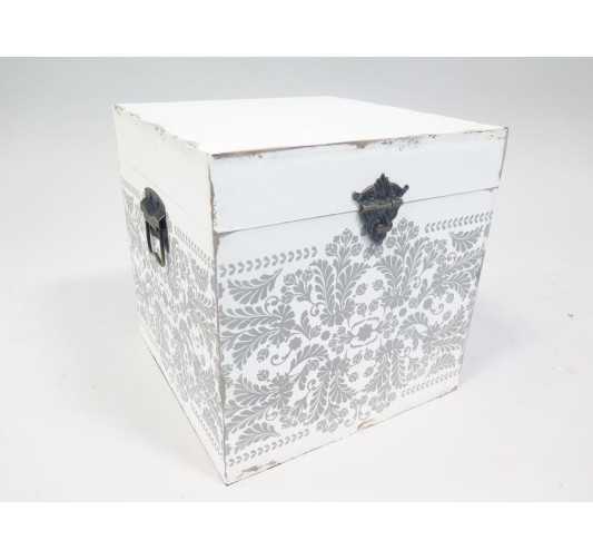 MALLE EN BOIS 28X28X28CM︱Lory