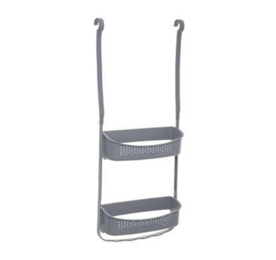 SUPPORT DE DOUCHE SOUPLE GRIS︱Lory