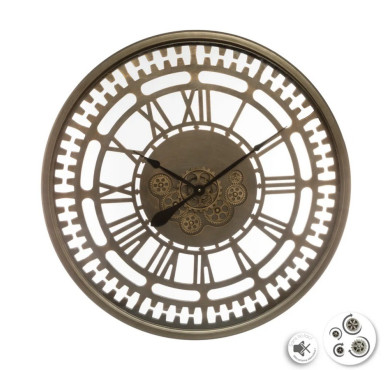 HORLOGE EZRA ENGRENAGES D.80CM︱Lory